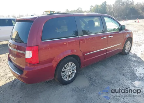 2012 Chrysler Town & Country Touring-L z USA, uszkodzony, nr VIN 2C4RC1CG4CR169459